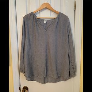 Old Navy Striped Blouse